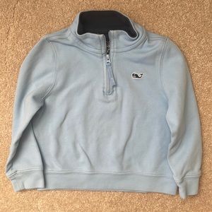 Vineyard Vines Quarter Zip Light Blue 2T